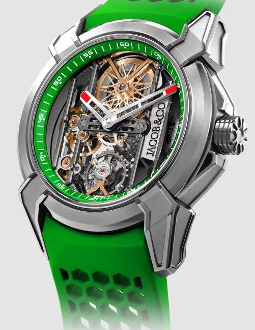 Jacob & Co EX110.20.AA.AC.ABRUA EPIC X TITANIUM GREEN replica watch